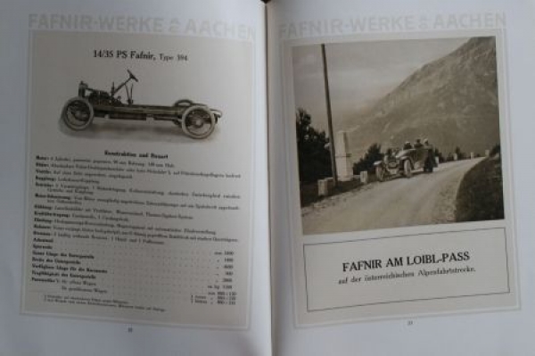 Fafnir Autos Modellprogramm 1914 (S0115)