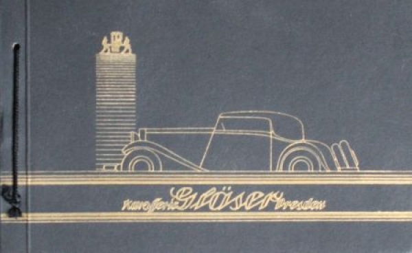 Glaeser Karosserien Modelprogram 1932 (S0121)