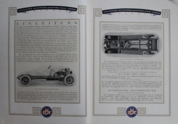 Dux Protos Automobile DAK Modelprogram 1920 (S0142)