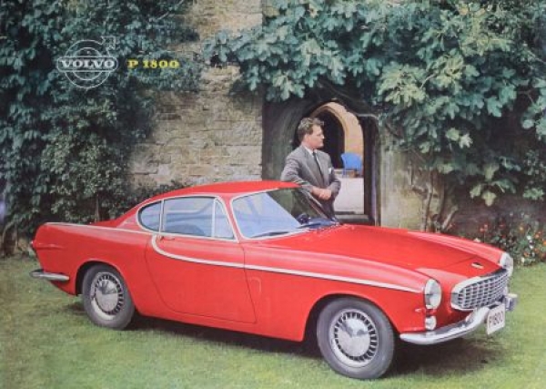 Volvo P 1800 Modellprogramm 1961 Automobilprospekt (0219)