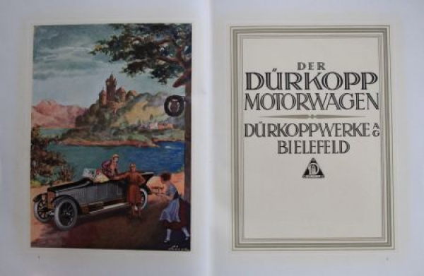 Duerkopp Motorwagen Type P Modelprogram 1918 (S0145)