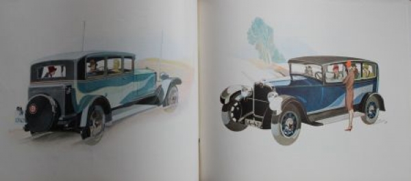 Brennabor 3 Liter 6 Cylinder Modellprogramm 1928 (S0151)
