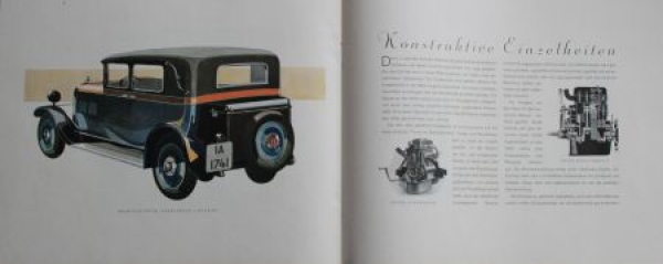 Brennabor 3 Liter 6 Cylinder Modellprogramm 1928 (S0153)