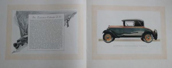 Brennabor 6/25 PS Type Z Modellprogramm 1928 (S0154)