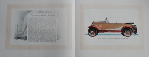 Brennabor 6/25 PS Type Z Modelprogram 1929 (S0156)