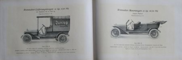 Brennabor Motorwagen Modelprogram 1911 (S0173)