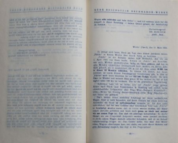Brennabor "Was sagt man ueber Brennabor?" 1926 (S0184)