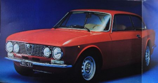 Alfa Romeo Giulia 1300 GT Modelprogram 1971 Carbrochure (0192)