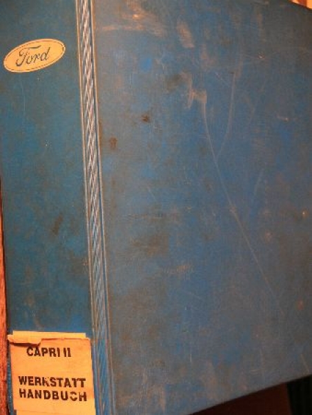 Ford Capri II 1974 Repair-Manual (0195)