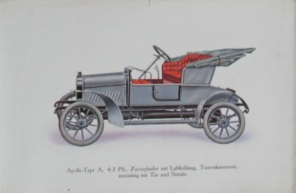 Apollo Motorwagen 1912 Modellprogramm (S218)