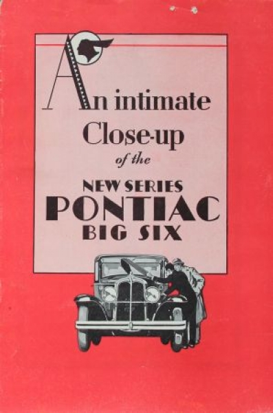 Pontiac Big Six 1928 Modelprogram "New Series" Carbrochure (8337)