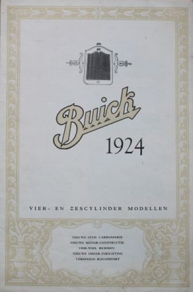 Buick Modelprogram 1924 Carbrochure (3899)