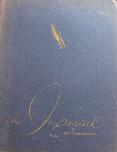 Chrysler Imperial Modelprogram 1954 Carbrochure (3411)