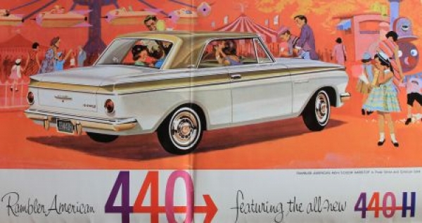 American Motors Rambler American 440 Modelprogram 1963 Carbrochure (4031)