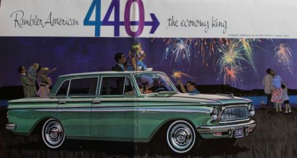 American Motors Rambler American 440 Modelprogram 1963 Carbrochure (4031)