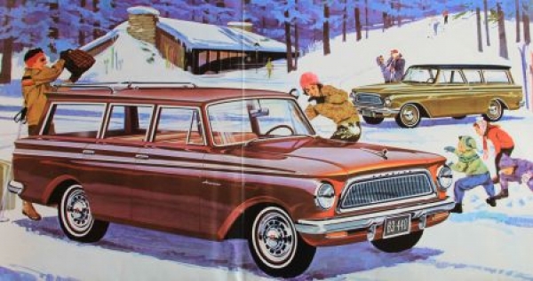 American Motors Rambler American 440 Modelprogram 1963 Carbrochure (4031)