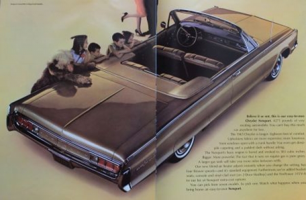 Chrysler Modelprogram 1965 Carbrochure (4025)