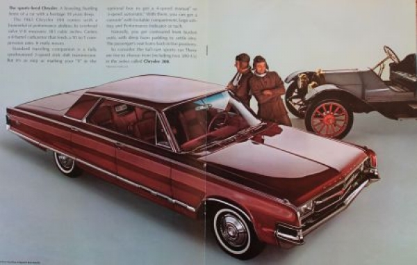 Chrysler Modelprogram 1965 Carbrochure (4025)