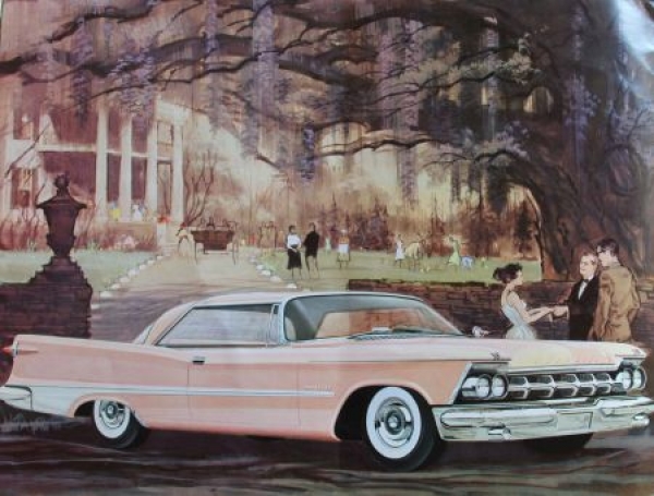 Chrysler Imperial Modelprogram 1959 Carbrochure with original envelope (4014)
