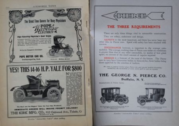"Automobile Topics" Automobil-Motorracing-Magazine 1905 (0254)