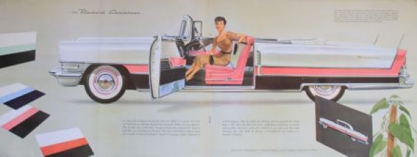 Packard Modelprogram 1955 "The new Packard" Carbrochure (4011)