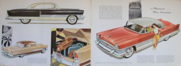 Packard Modelprogram 1955 "The new Packard" Carbrochure (4011)