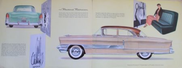 Packard Modelprogram 1955 "The new Packard" Carbrochure (4011)