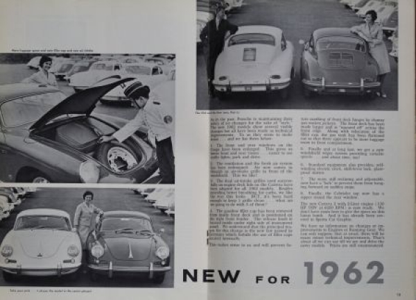 "Porsche Panorama" 1961 Porsche-Factory-Magazine four issues (0091)