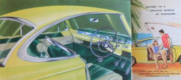 Ford Consul Capri Modelprogram 1962 "Don't look now" Carbrochure (3885)