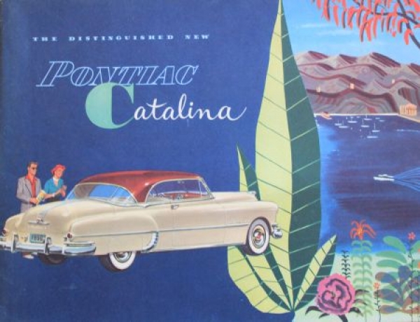 Pontiac Catalina Modelprogram 1950 Carbrochure (3873)