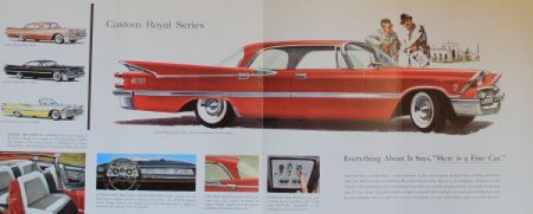 Dodge Modelprogram 1959 Carbrochure (3868)