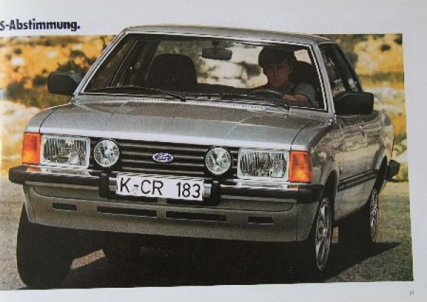 Ford Taunus Modelprogram 1979 Carbrochure (0289)