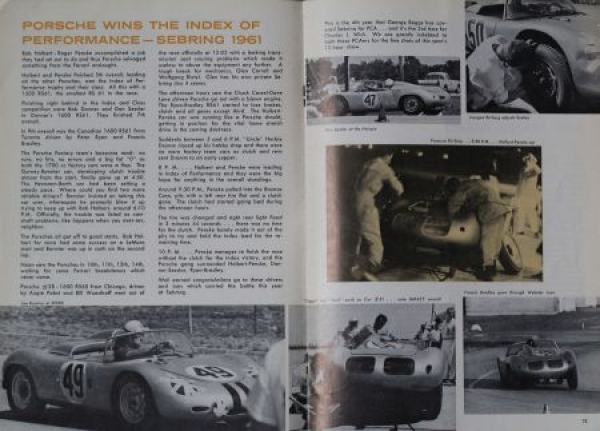 "Porsche Panorama" 1956/61 Porsche-Factory-Magazin two issues (0145)