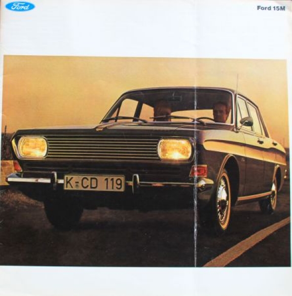 Ford Taunus 15 M Modelprogram 1967 Carbrochure (3853)