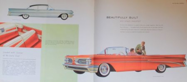 Pontiac Catalina  Modelprogram 1959 Carbrochure (3852)