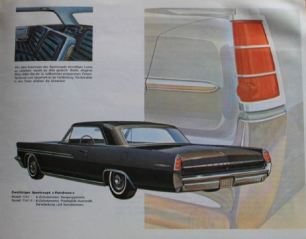 Pontiac Modelprogram 1963 Carbrochure (3845)