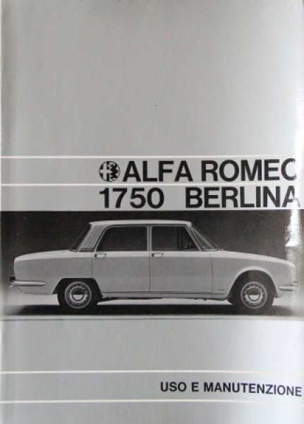 Alfa Romeo 1750 Berlina 1968 Carmanual (0414)