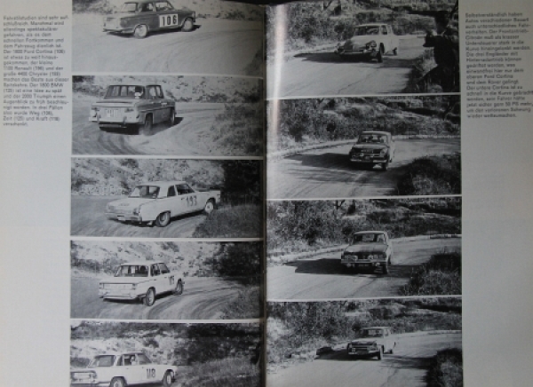 Springer "Rallye Sport - Fahrkunst und Technik" 1966 Rallye-Racing-Technic (0434)