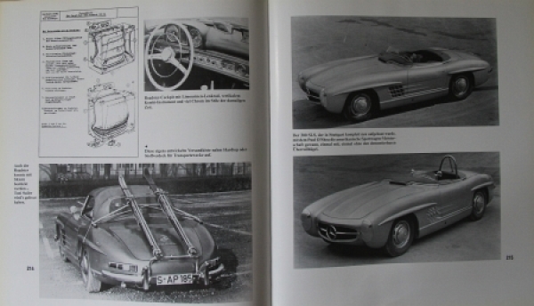 Riedner "Mercedes-Benz 300 SL - Vom Rennsport zur Legende" Mercedes-History 1989 (0445)
