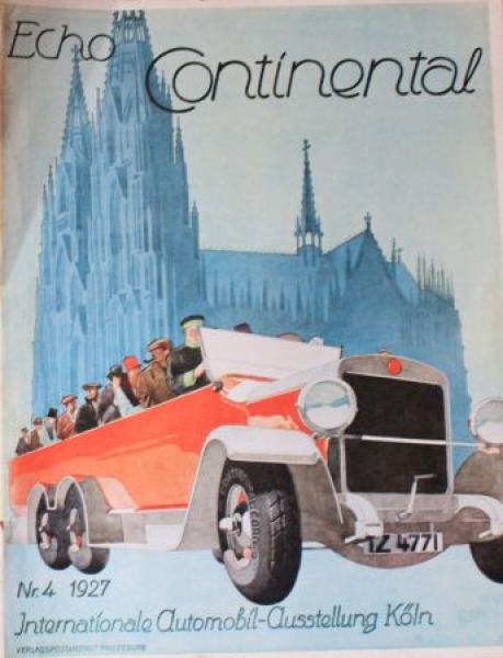 "Echo Continental" Factorymagazine 1927 drawing by Reuters (0442)