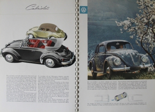 Volkswagen Beetle Modelprogram 1958 Reuters Carbrochure (0472)