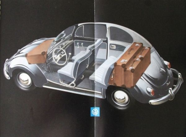 Volkswagen Beetle Modelprogram 1958 Reuters Carbrochure (0472)