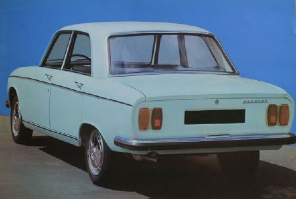 Peugeot 304 Modelprogram 1970 Carbrochure (3842)