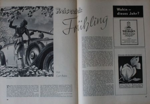 "DDAC Motorwelt" Automobilclub-Zeitschrift 1937 (0433)