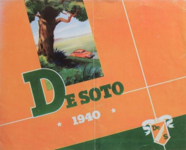 DeSoto Modelprogram 1940 Carbrochure (3824)