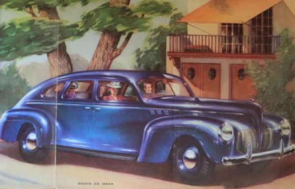 DeSoto Modelprogram 1940 Carbrochure (3824)