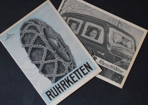 Beyers Ruhrketten 1949 Tires-Partbrochure (0392)