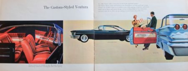 Pontiac Modelprogram 1960 "Fresh point of view" Carbrochure (3587)
