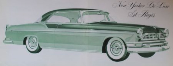 Chrysler Modelprogram 1954 "The new 100 Million Dollar Look" Carbrochure (3530)