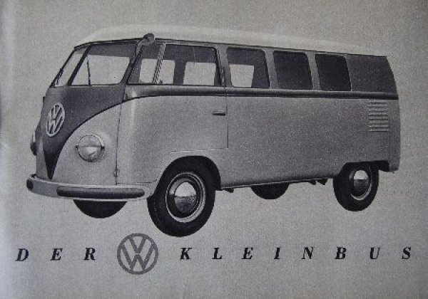 Volkswagen Modelprogram 1950 Carbrochure (0541)